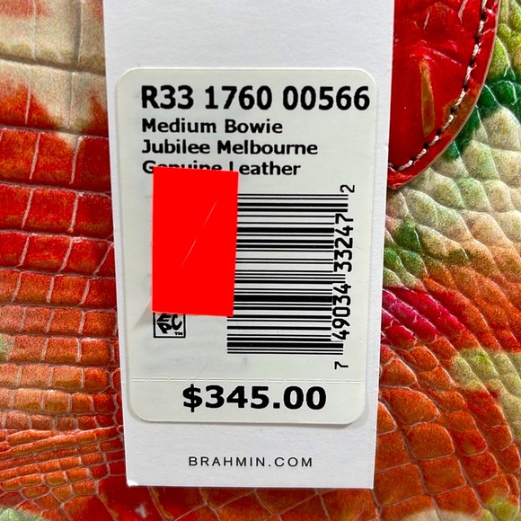 Brahmin Medium Bowie Jubilee Tote Bag - Picture 8 of 10